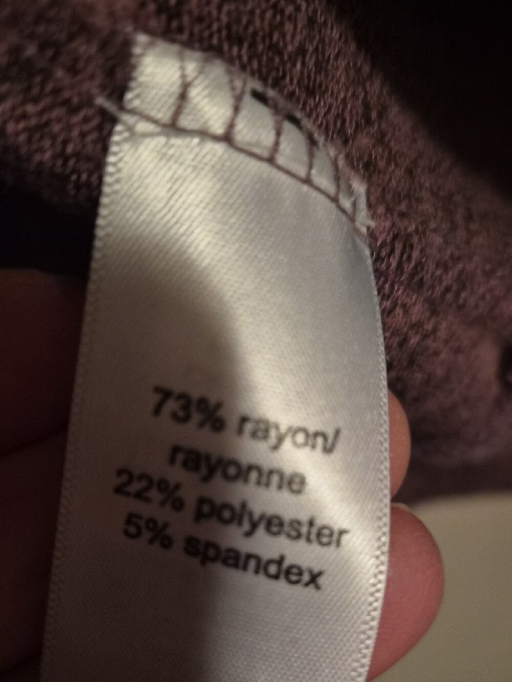 Maurices Dusty Lavender Open-Front Cardigan - Picture 3 of 4